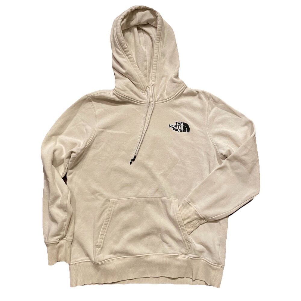 North Face Hoodie Womens Size M Pullover Never Stop Exploring Sweatshirt Outdoor